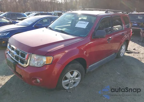 2010 Ford Escape Xlt из США, поврежденный, VIN 1FMCU0D78AKA93506